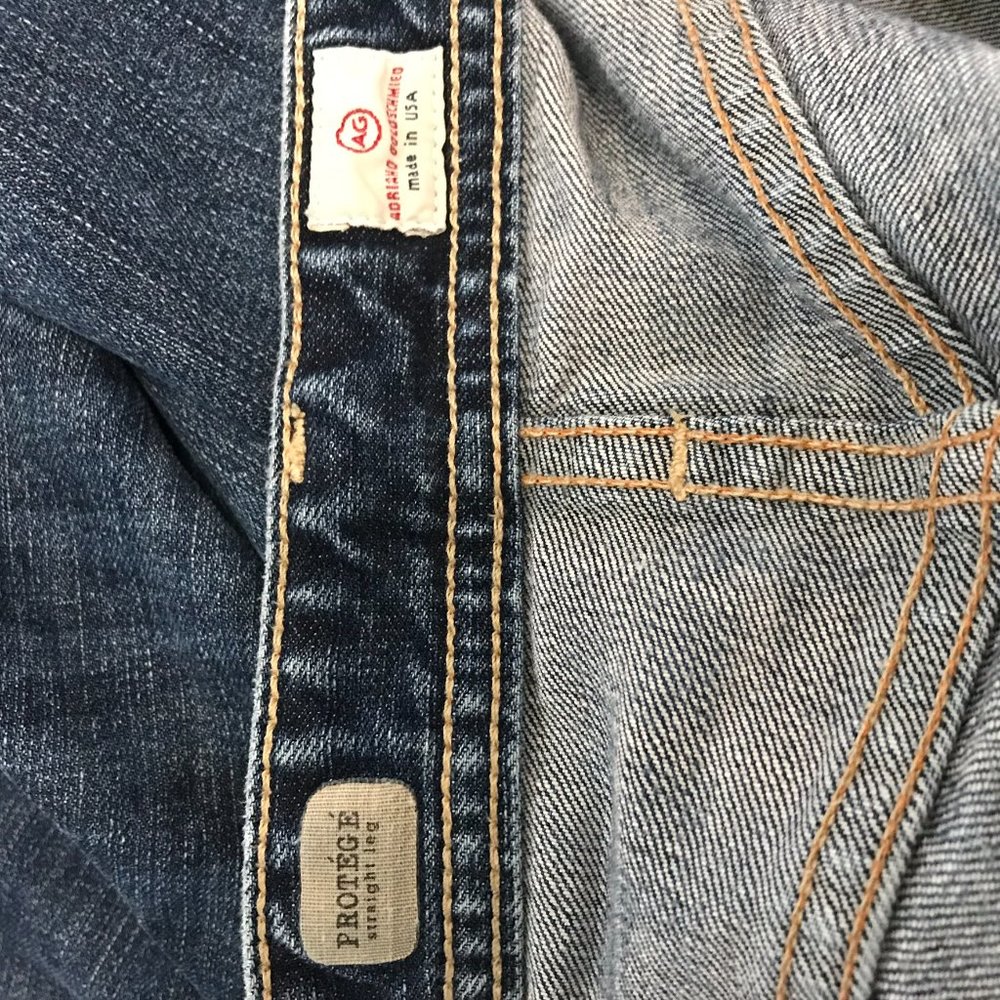 AG Protégé Straight Leg Medium Wash Men's Jeans 36 - Picture 4 of 5